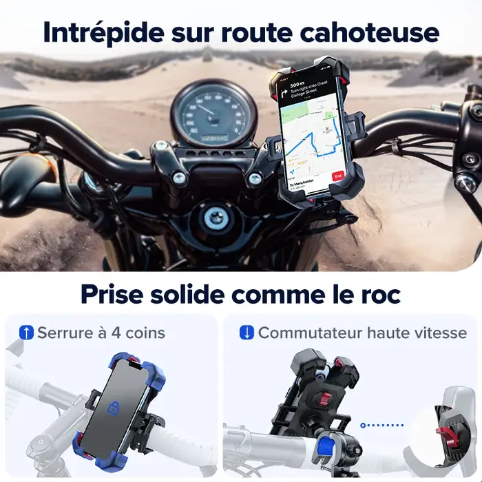 Joyroom Support pour téléphone de vélo 360 ° Ver