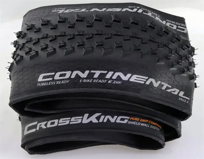 Continental Cross King vtt 29x2.2/2.3 pouces pneu pliant Tubeless 3/180 TPI Performance TLR 29x2.2 "système de paroi de protection pliante E-25