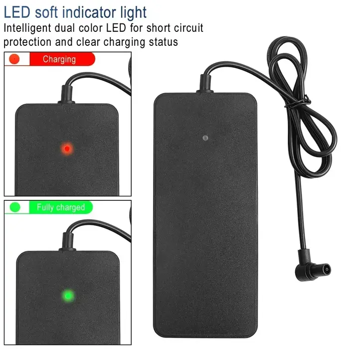Chargeur de trottinette électrique 53V 2.3A pour Xiaomi Scooter 4 Ultra/4 Pro 2ème génération/ 5/5pro pour Navee S65/S60/S40/N65i ST3/ST3 Pro
