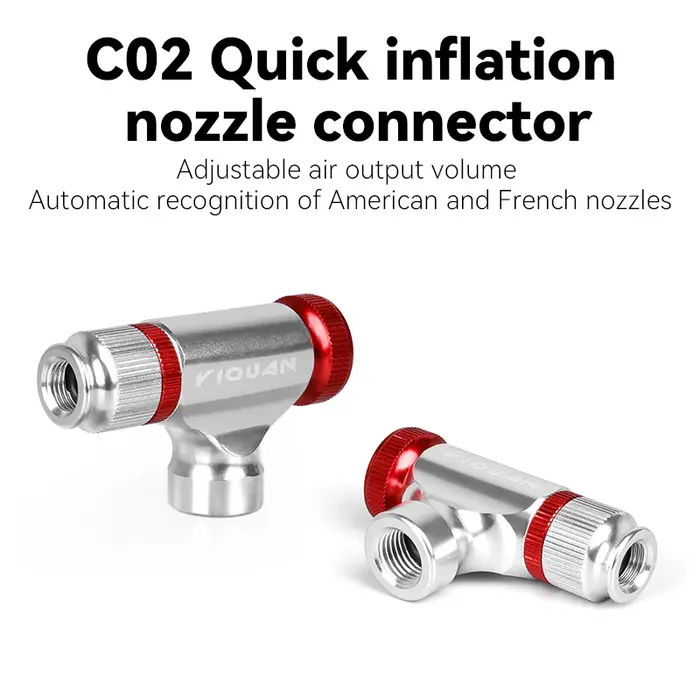 Vélo pneu gonfleur CO2 pompes