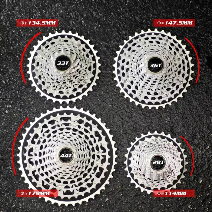 Cassette XDR 12 vitesses 12v ultralégère pour vélo de route