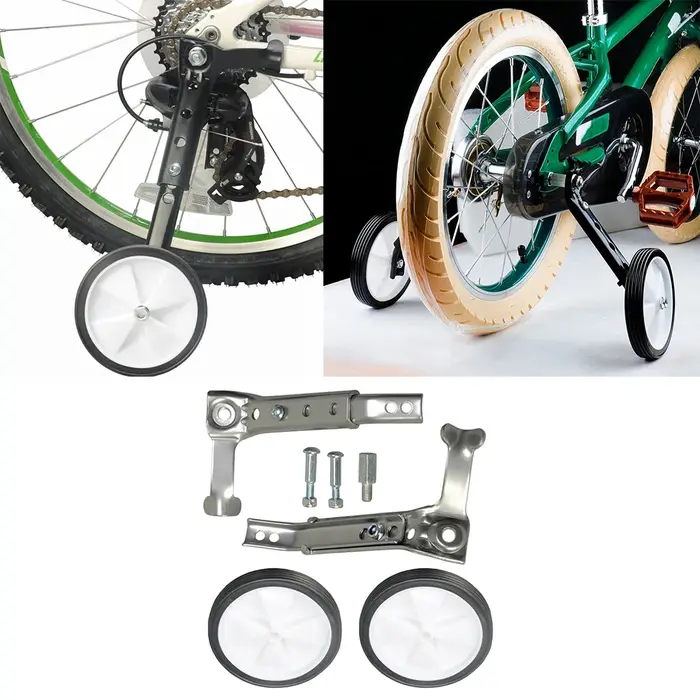 Paire de roues d'entraînement de vélo