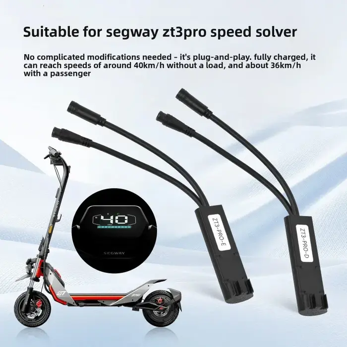 Câble de déverrouillage Segway Ninebot ZT3 PRO - Déblocage de la limite de vitesse pour trottinette électrique