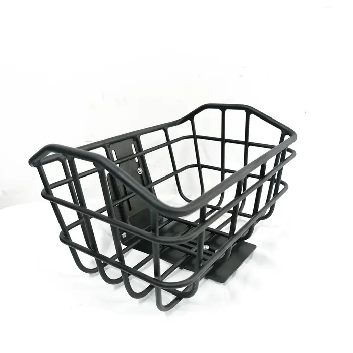 Panier avant pliable en alliage d'aluminium 25x31cm pour vélos Brompton Dahon Java Neo3 - Accessoire porte-légumes