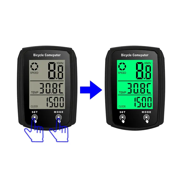 Compteur de vitesse filaire pour vélo