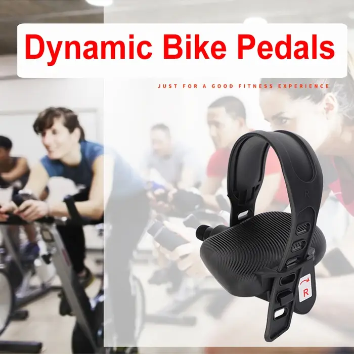 2 pièces pédales de vélo de rotation 9/16 pouces antidérapant 1/2
