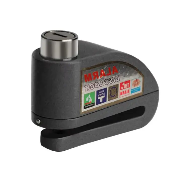 Serrures de frein à disque de vélo avec alarme sonore moto Scooter serrure