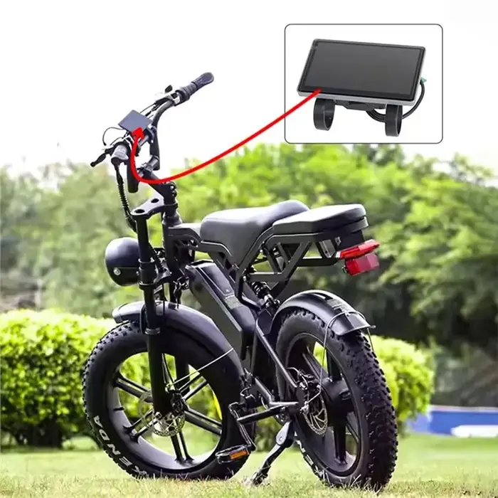 Pour OUXI V8, V5.0-EU Version écran LCD de vélo électrique avec NFC-nouvelle pièce de rechange