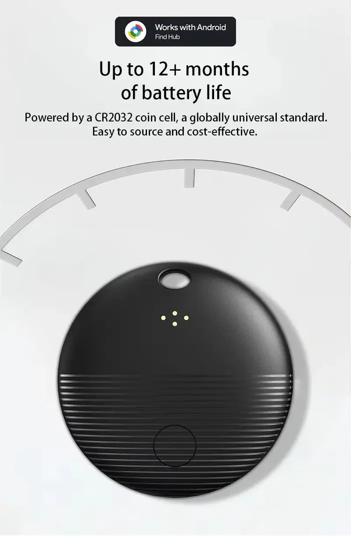 Traceur GPS Google Find My, localisateur Bluetooth portable pour vélo et clés, anti-perte pour Android et Airtag