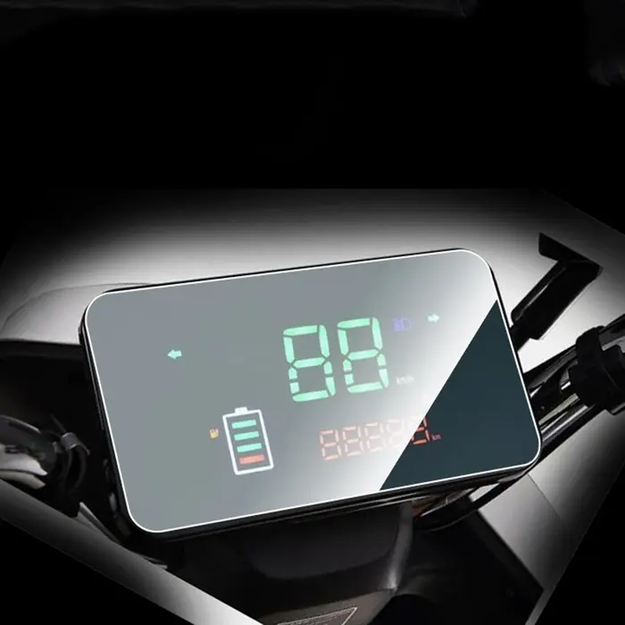 Véhicule électrique affichage LED moto compteur de vitesse 48-72V Tricycle