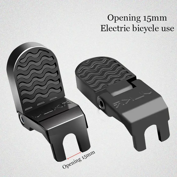 Pédale arrière de vélo électrique roue
