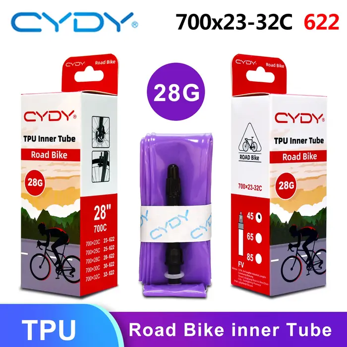 Chambre à air intérieure en TPU CYDY 700C pour vélo