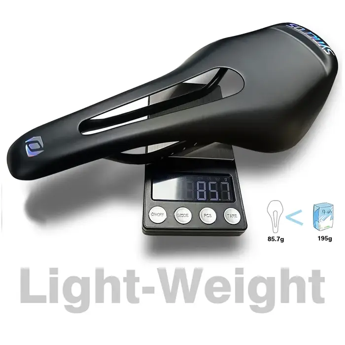 Syncros-Selle de vélo entièrement en fibre de carbone chromée