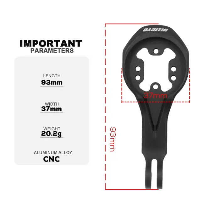 Pour Trek Bontrager Blendr BMC ICS Cervelo tige de vélo guidon avant Gopro Combo support pour Garmin Wahoo Bryton