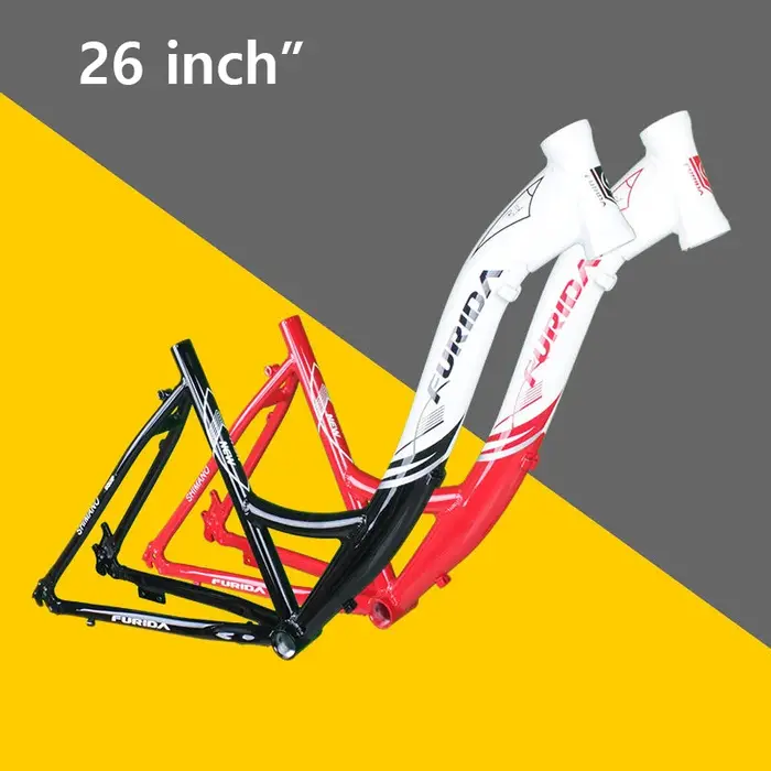 Cadre de vtt en alliage d'aluminium pour hommes et femmes