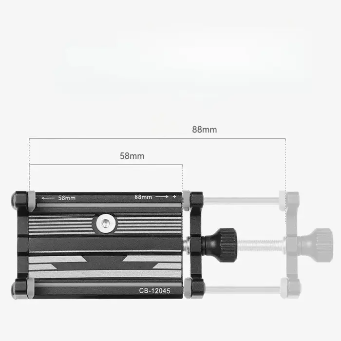 Support de téléphone pour vélo NPY en alliage d'aluminium