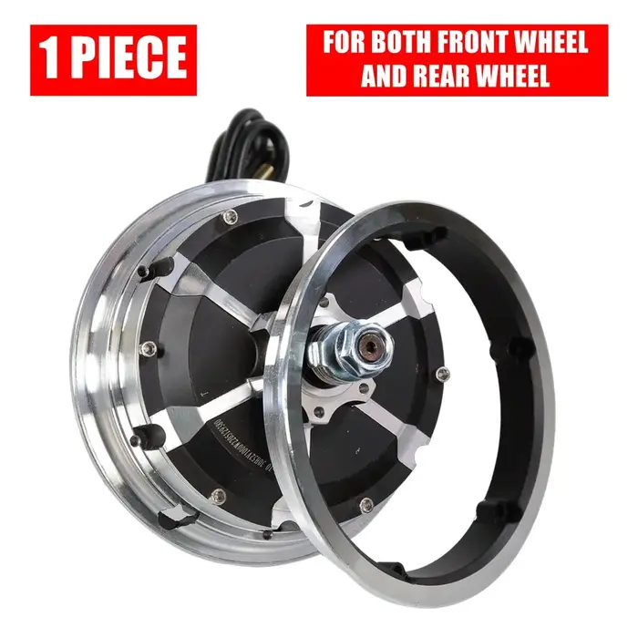 VDM Moteur de 10 pouces avec poignées Anneau de moyeu amovible pour VDM-10 APOLLO GBathroom ST E-GLIDE MACH 10 SPEEDUAL LITE Scooter électrique avant et arrière