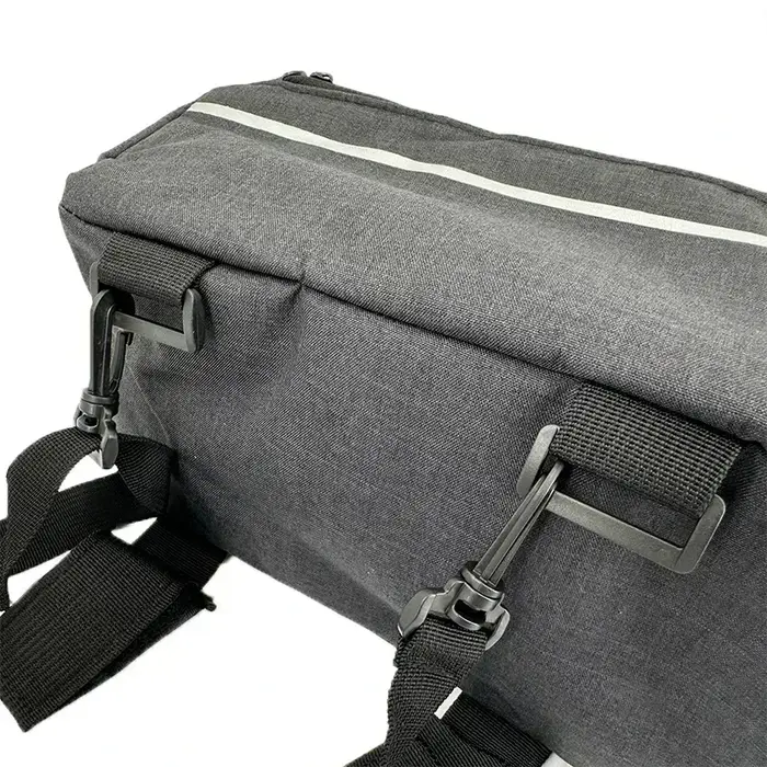 Sac de transport pour vélo 7L, panier arrière imperméable, sacoche de coffre, sacoche de porte-bagages arrière, sacoche de siège arrière, bagage de cyclisme, sac à bandoulière