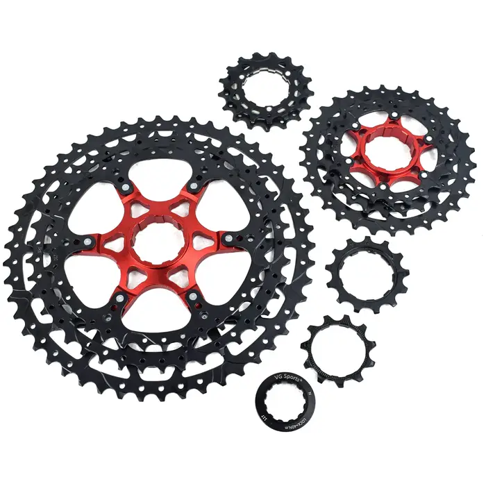 VG Sports-Cassette ultralégère à roue libre séparée pour VTT