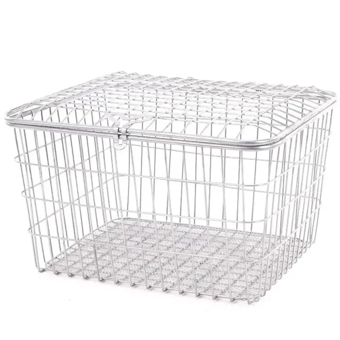 Panier arrière extra large et épaissi pour tricycle électrique
