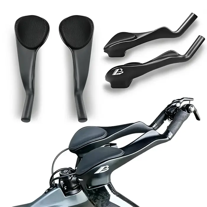 Guidon de repos TT en carbone pour vélo de route
