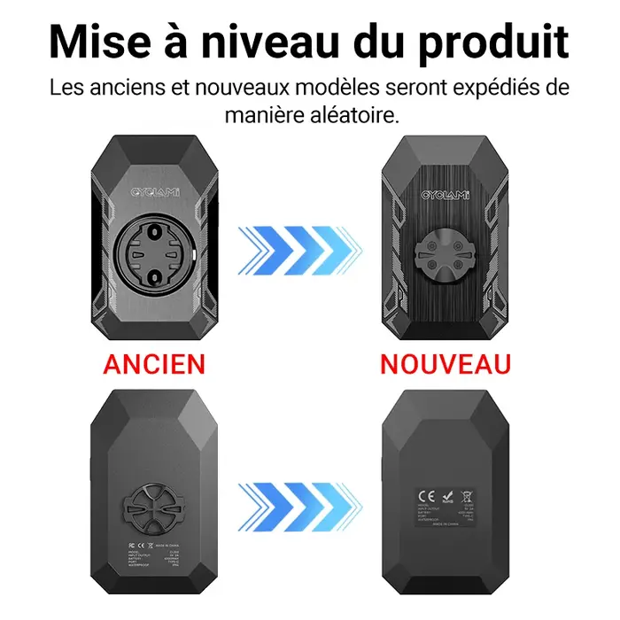 Phare de vélo CYCLAMI CL350 pour Garmin XOSS IGPSPORT Magene GPS G2 4000mAH Lampe avant