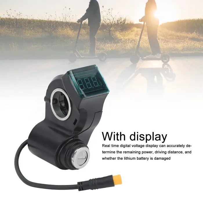Serrure à affichage numérique pour Scooter