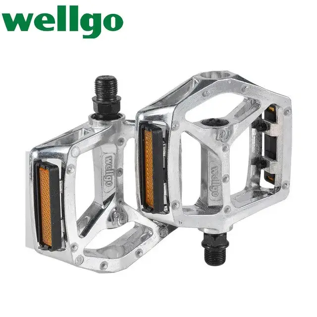 Wellgo – pédales en alliage d'aluminium à roulement DU, ultralégères, authentiques, pour vélo de mon