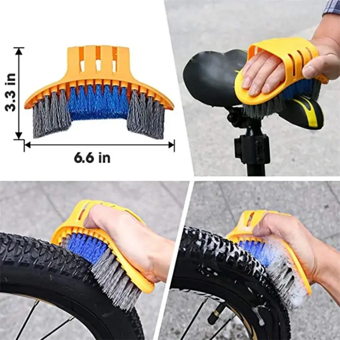 Ensemble de nettoyage de chaîne de vélo