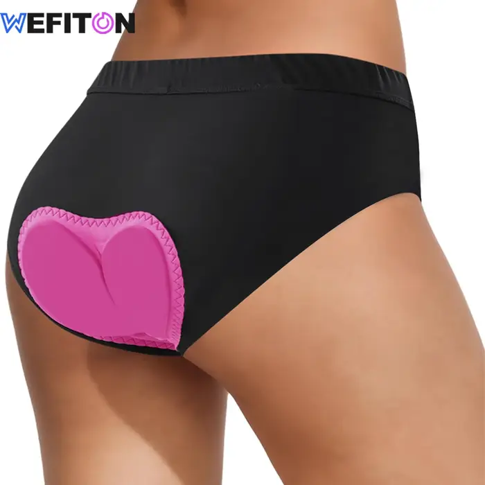 Sous-vêtements de vélo rembourrés 4D pour femmes