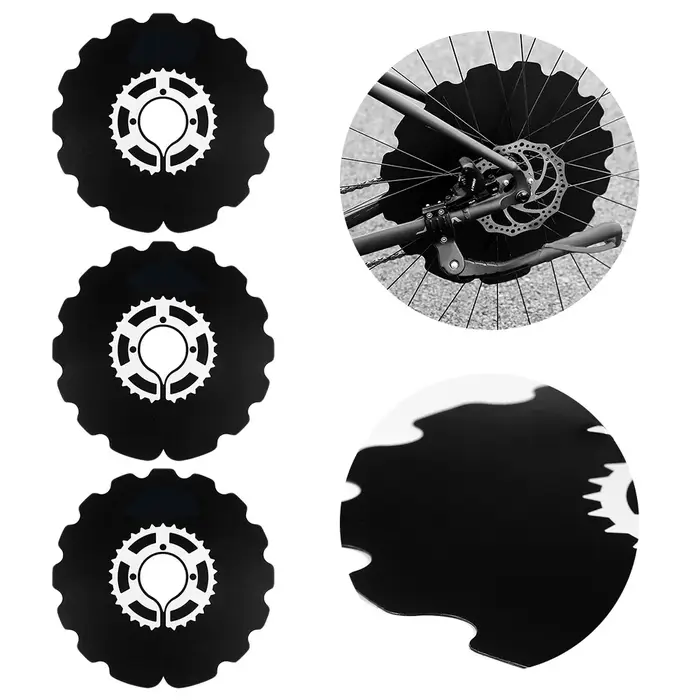 Housse de protection pour le nettoyage des freins à disque de vélo