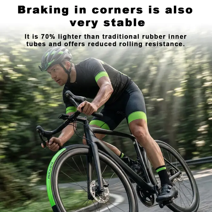 Chambre à air de vélo de route Rockbye 28g ultralégère et durable en TPU
