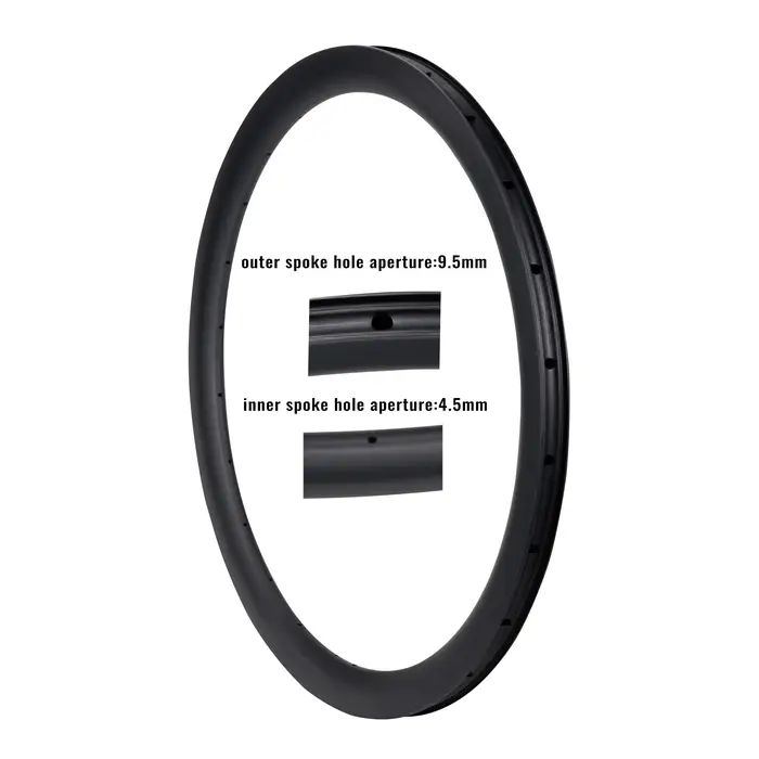 Jantes de vélo de route en carbone 700C