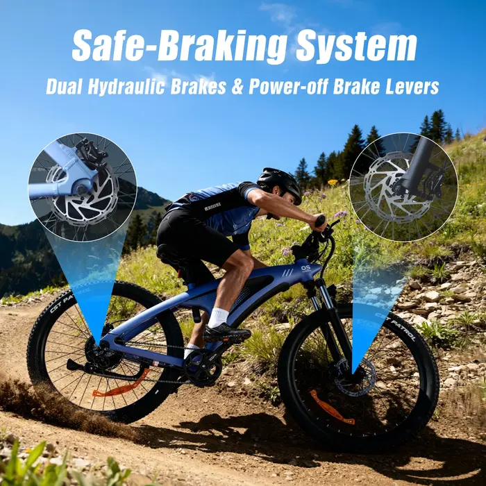 HX Q5 Ebike 2000W adultes vélo électrique 85Nm 57 KM/H