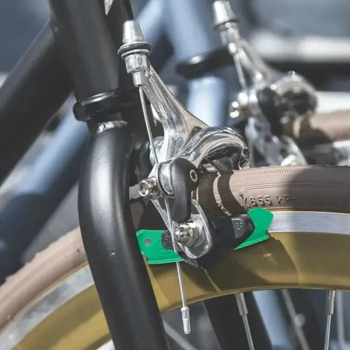 2 pièces en caoutchouc vélo vélo V plaquettes de frein chaussures ajuster outil convient à la plupar