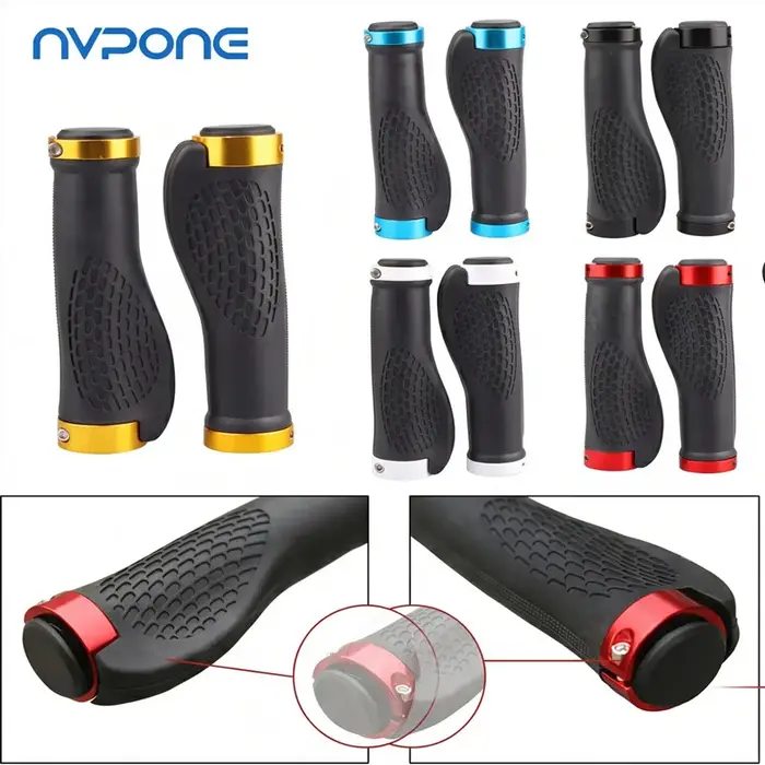 1 paire de poignées ergonomiques pour vélo