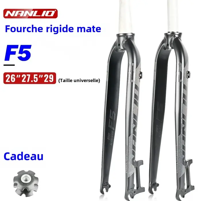 NANLIO F5 fourche de vélo 26/27.5/29 pouces en alliage d'aluminium