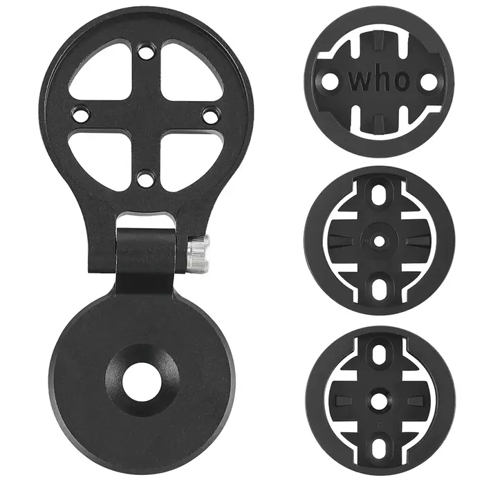 Support de fixation réglable pour ordinateur de vélo sur potence