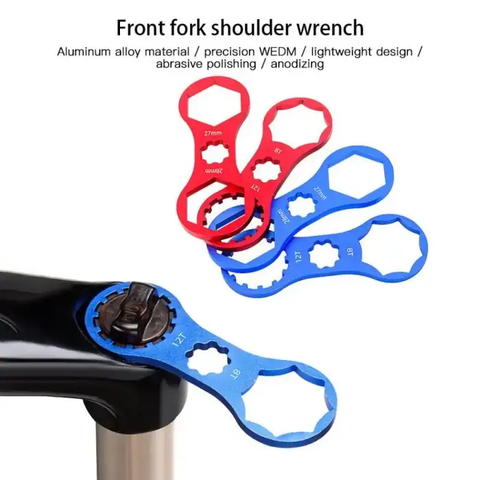 Suntour – outil de réparation de fourche avant de vélo vtt, clé d'épaule, XCR XCT XCM RST 8/12T 27/2