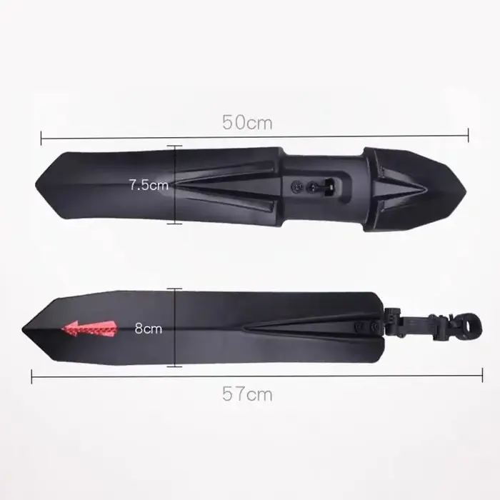 Garde-boue pour vélos de montagne, universel pour vélos de route de 24-26-27,5 pouces, garde-boue pour vélos, accessoire complet