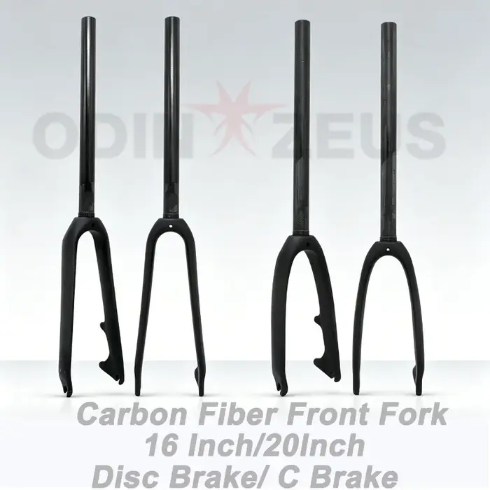 Fourche avant de vélo ODIN entièrement en fibre de carbone