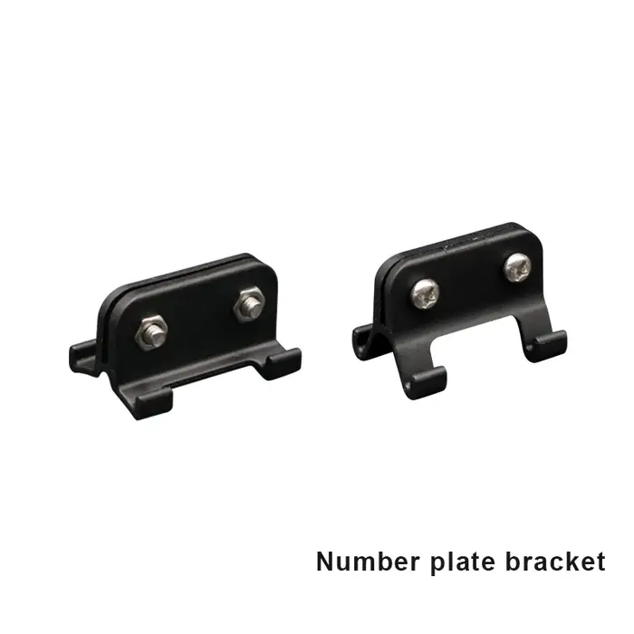 Support de montage de plaque d'immatriculation de vélo de course, carte personnalisée, cartes de cou