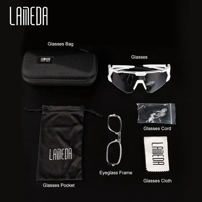 LAMEDA lunettes de soleil de cyclisme photochromiques hommes lunettes de vélo professionnelles lunet