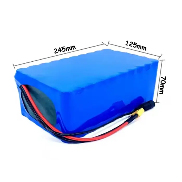 100% tout neuf Original 48V 30AH 13S6P 48V 30000 MAH 2000W intégré 50A BMS batterie de Scooter électrique