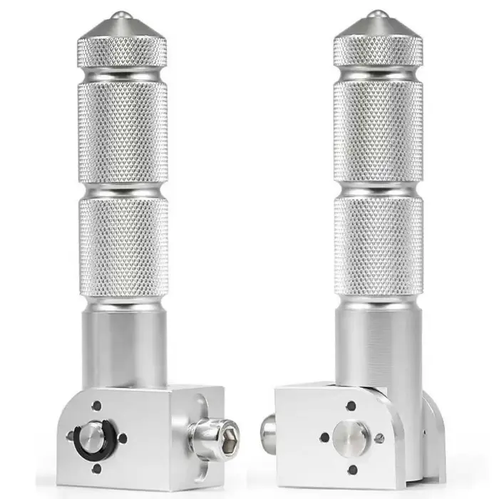 Repose-pieds pliables en aluminium de 8 mm