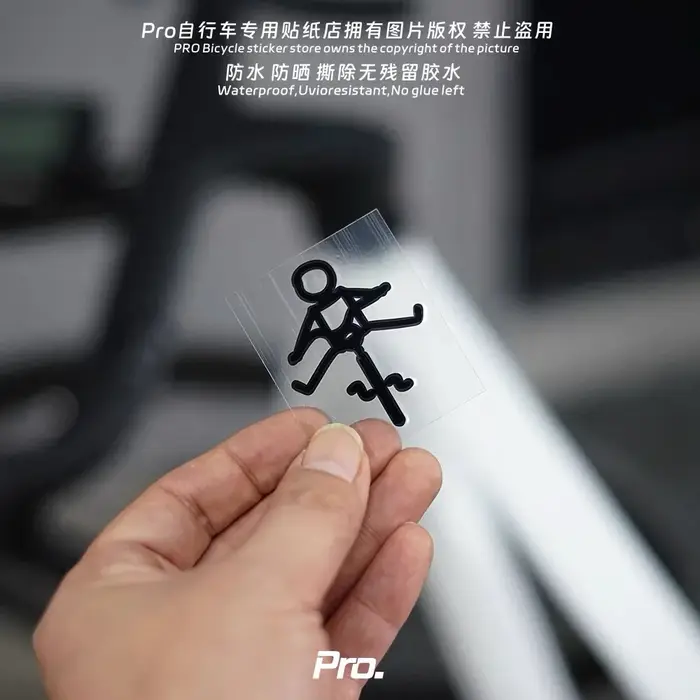 Nouveaux autocollants amusants pour cadre de vélo