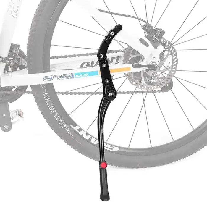 Béquille de vélo réglable, alliage d'aluminium, béquille arrière universelle pour vélo de montagne e