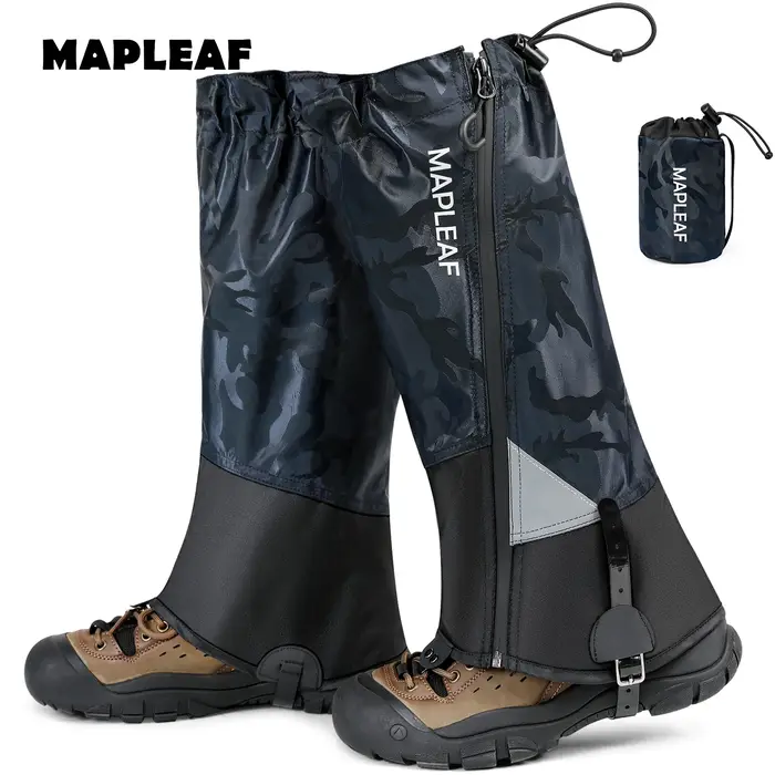 MAPLEAF Guêtres de randonnée leggings de protection pour les jambes