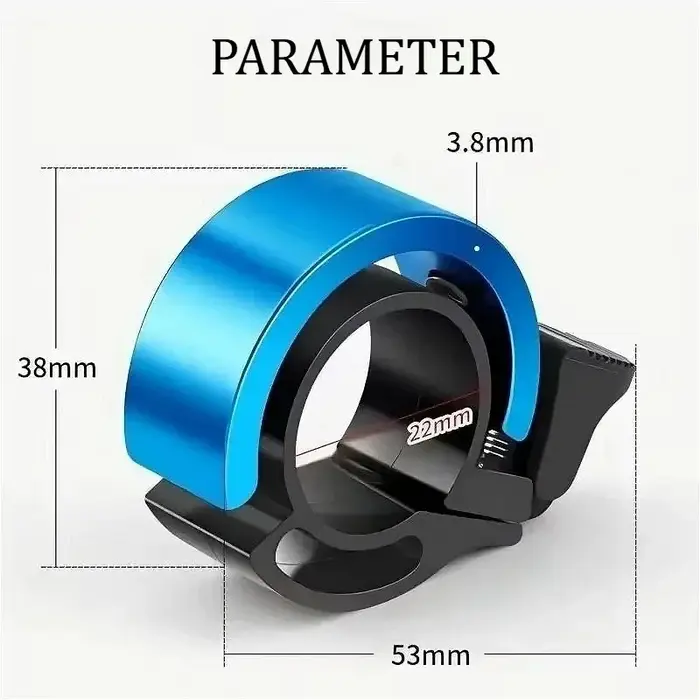 Sonnette universelle pour guidon de vélo