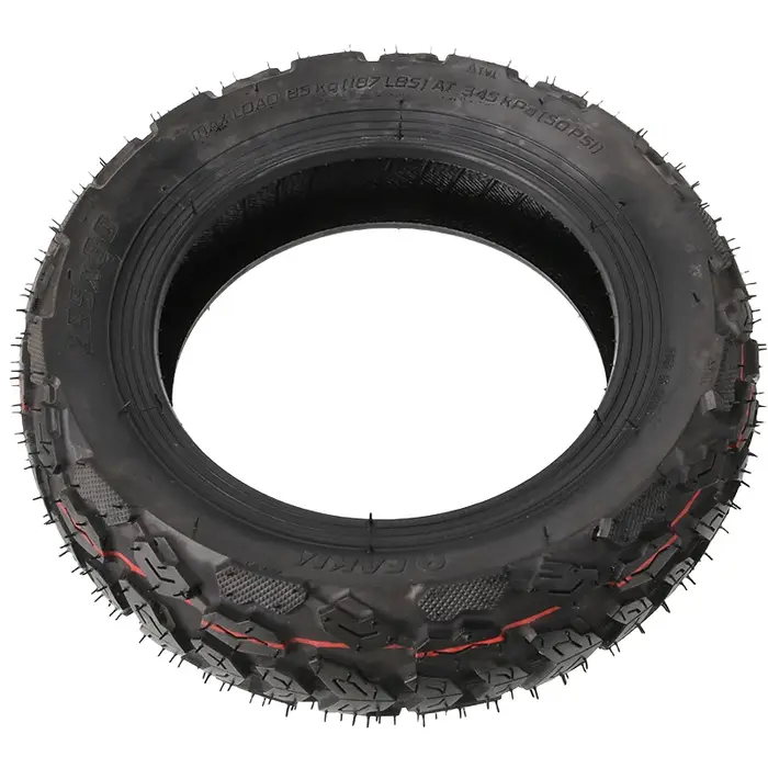Pneus tubeless tout-terrain 255x80 10x3.0 80/65-6 couleur blanc haute qualité pour scooter électrique et usage urbain ou aventure